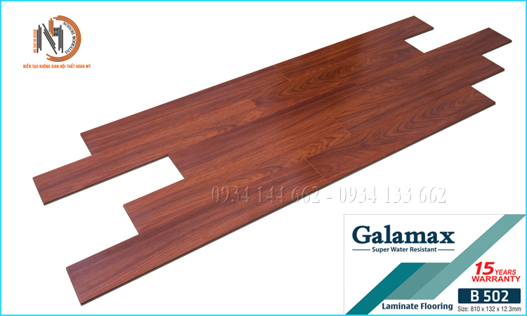 Sàn Gỗ Galamax 12ly B502