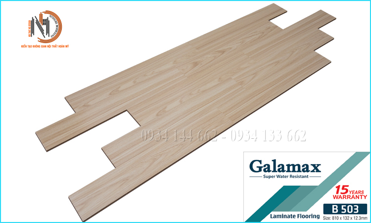Sàn Gỗ Galamax 12ly B503