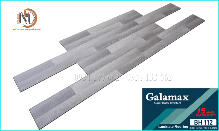 Sàn Gỗ Galamax 12ly BH112