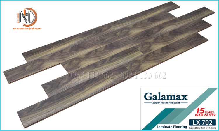 Sàn Gỗ Galamax 12ly LX702